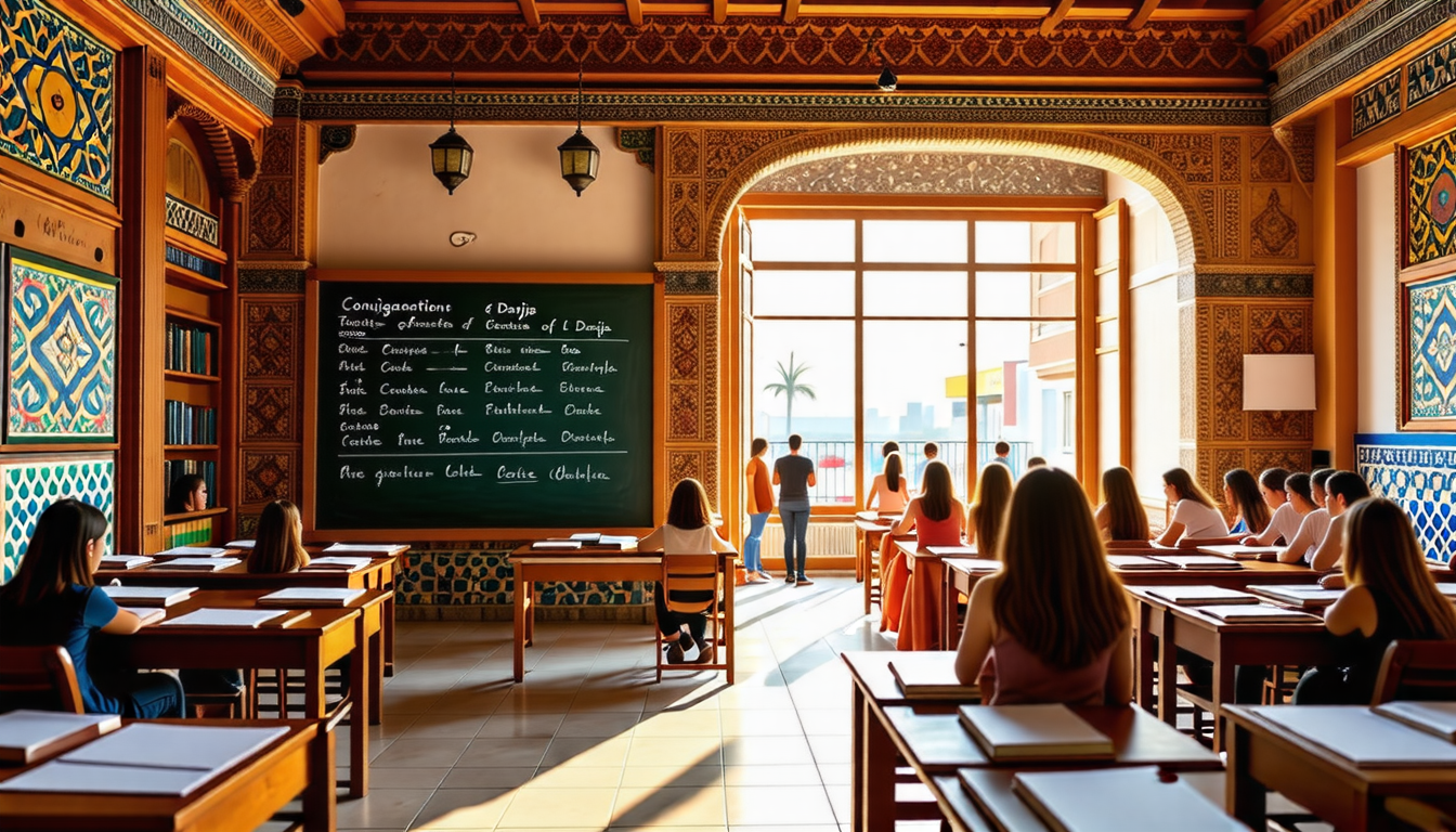 découvrez la conjugaison des verbes courants en darija, la langue marocaine, à travers des exemples pratiques et des règles simples pour améliorer votre communication quotidienne en arabe dialectal.