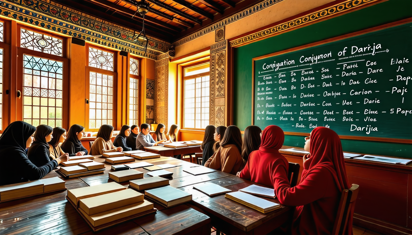 découvrez comment conjuguer les verbes courants en darija, la langue arabe dialectale du maroc. apprenez les règles essentielles, les temps verbaux et enrichissez votre vocabulaire pour communiquer efficacement dans la vie quotidienne.