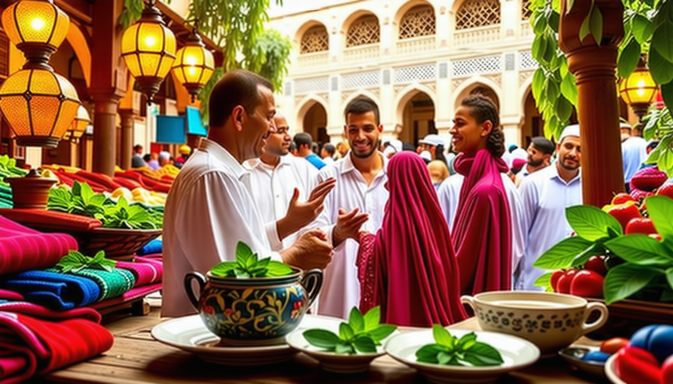 découvrez la richesse des cultures et des traditions marocaines à travers ses festivals colorés, sa cuisine savoureuse, et son artisanat unique. immersion dans l'héritage fascinant du maroc, entre influences berbères, arabes et andalouses, pour une expérience inoubliable.