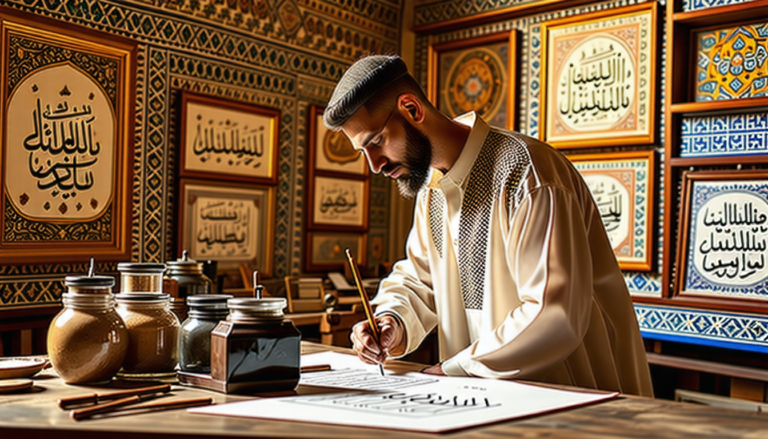 découvrez l'art fascinant de la calligraphie arabe au maroc, une tradition riche qui allie esthétique et spiritualité. cette pratique ancestrale joue un rôle crucial dans la culture marocaine, reflétant l'héritage historique et l'identité nationale. explorez son importance à travers les âges et son influence sur l'art et la littérature contemporains.