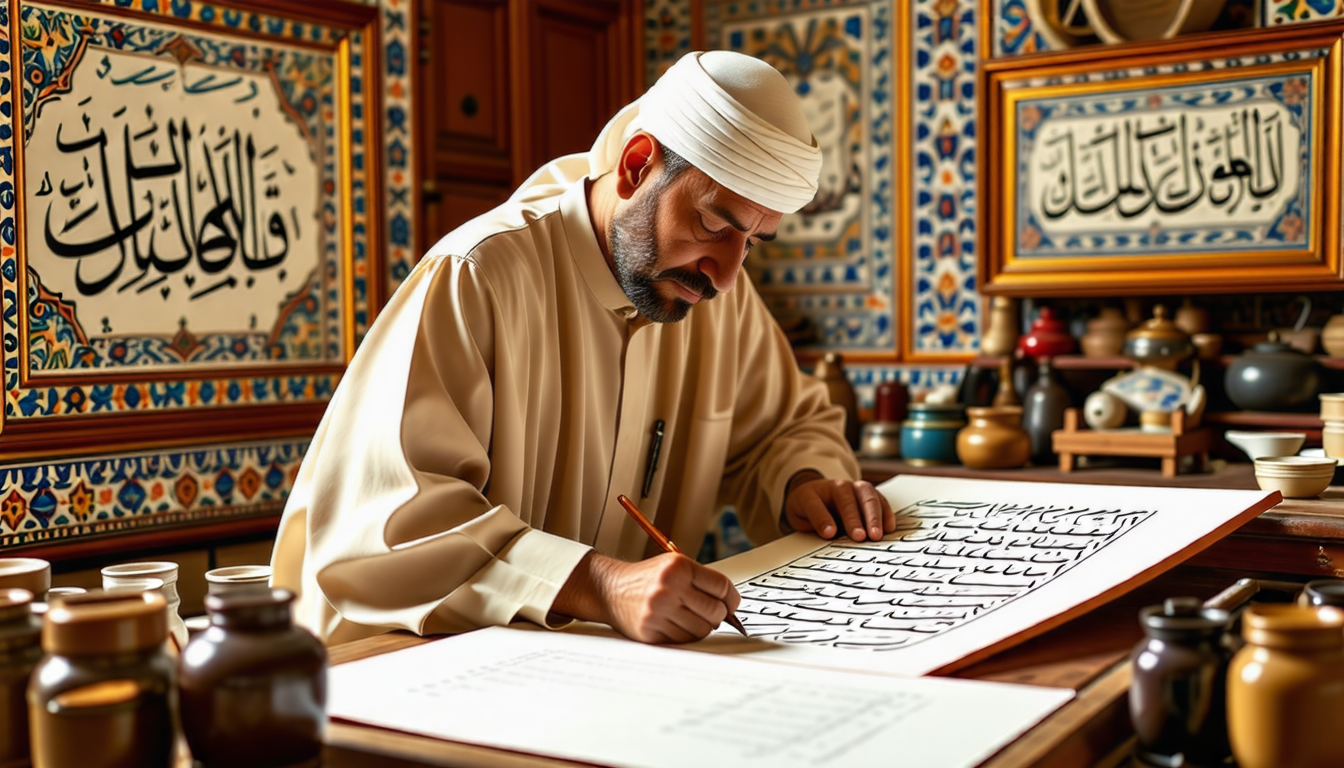 découvrez l'univers fascinant de la calligraphie arabe au maroc, un art millénaire chargé de symbolisme et d'histoire. explorez son importance culturelle et spirituelle, ainsi que son impact sur l'identité marocaine à travers les âges.