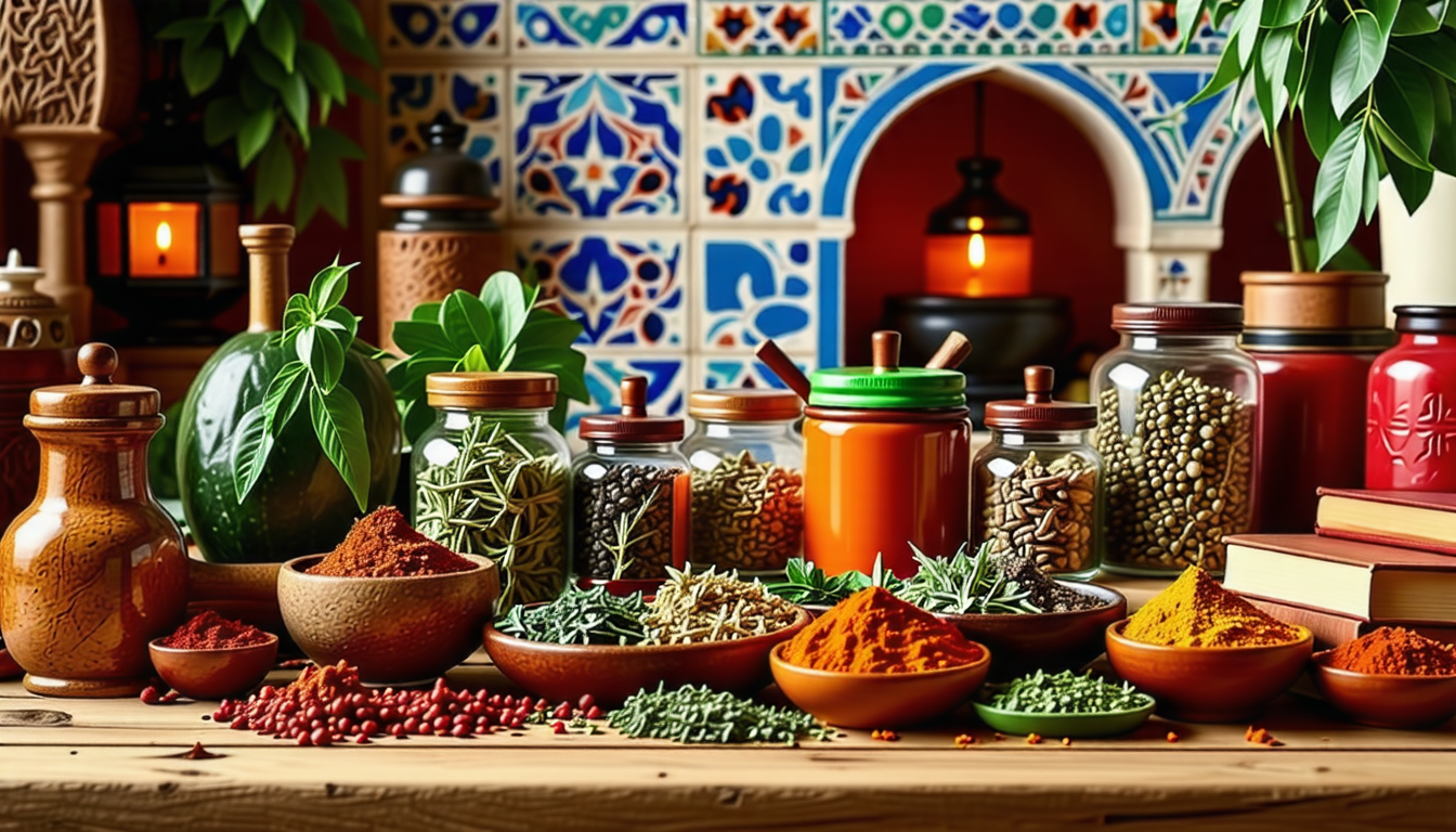 découvrez la richesse de la médecine traditionnelle marocaine, un héritage ancestral qui allie plantes médicinales, rituels et savoirs locaux pour promouvoir bien-être et guérison. explorez ses pratiques uniques et ses bienfaits pour la santé au cœur de la culture marocaine.