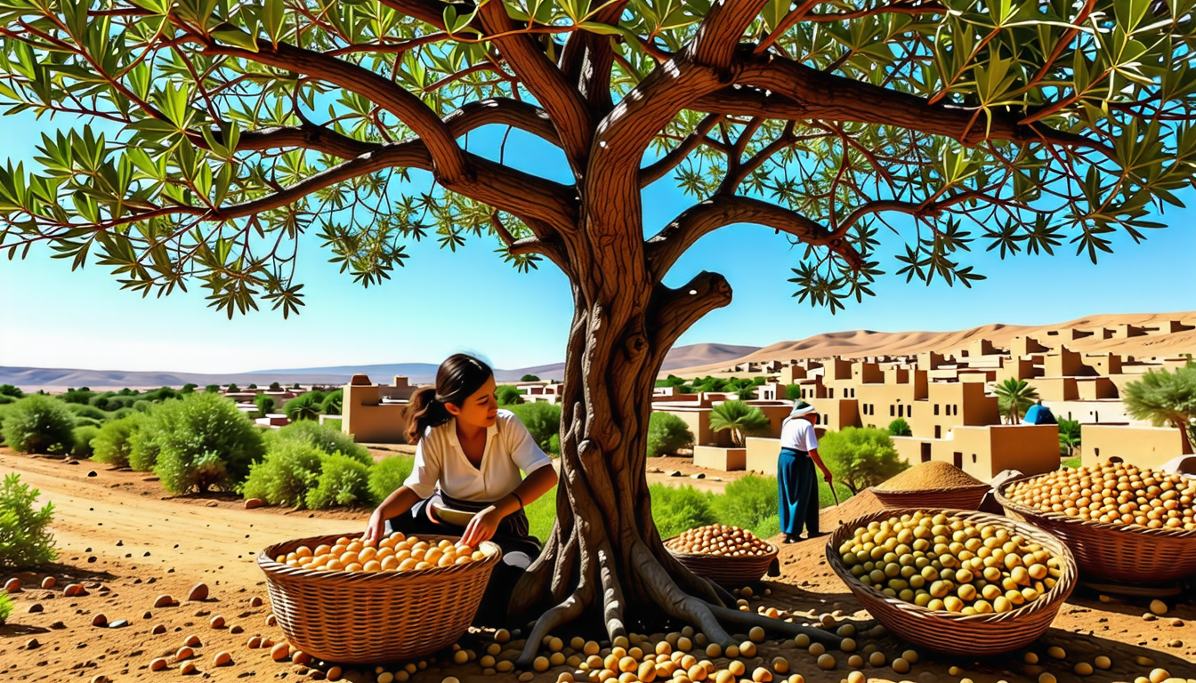 découvrez l'importance de l'arganier dans la culture et l'économie du maroc. plante emblématique, l'arganier joue un rôle crucial dans le patrimoine traditionnel et le développement économique du pays, offrant des produits dérivés prisés sur le marché international.