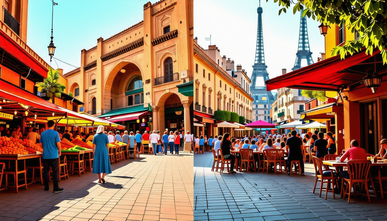 découvrez les différences de rythme de vie fascinantes entre la france et le maroc. explorez les contrasts culturels, les habitudes quotidiennes et l'impact du mode de vie sur le bien-être et la convivialité dans ces deux pays. une plongée enrichissante dans des modes de vie diversifiés.