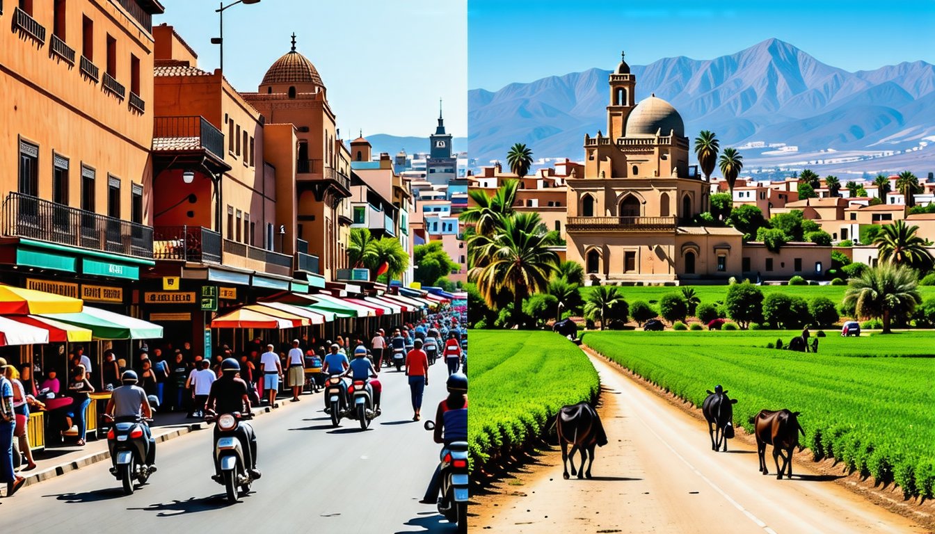 découvrez les contrastes fascinants entre la vie urbaine et rurale au maroc. explorez les styles de vie, les cultures, les infrastructures et les défis uniques auxquels chaque milieu est confronté, tout en mettant en lumière les richesses et les particularités de chaque expérience.