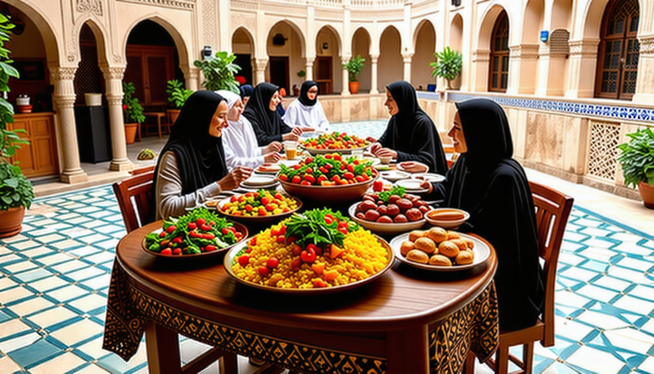 découvrez les diverses habitudes alimentaires des marocains, reflet d'une riche culture culinaire influencée par des traditions historiques et des ingrédients locaux. explorez les plats typiques, les rituels de repas et l'importance de la gastronomie dans la vie quotidienne au maroc.