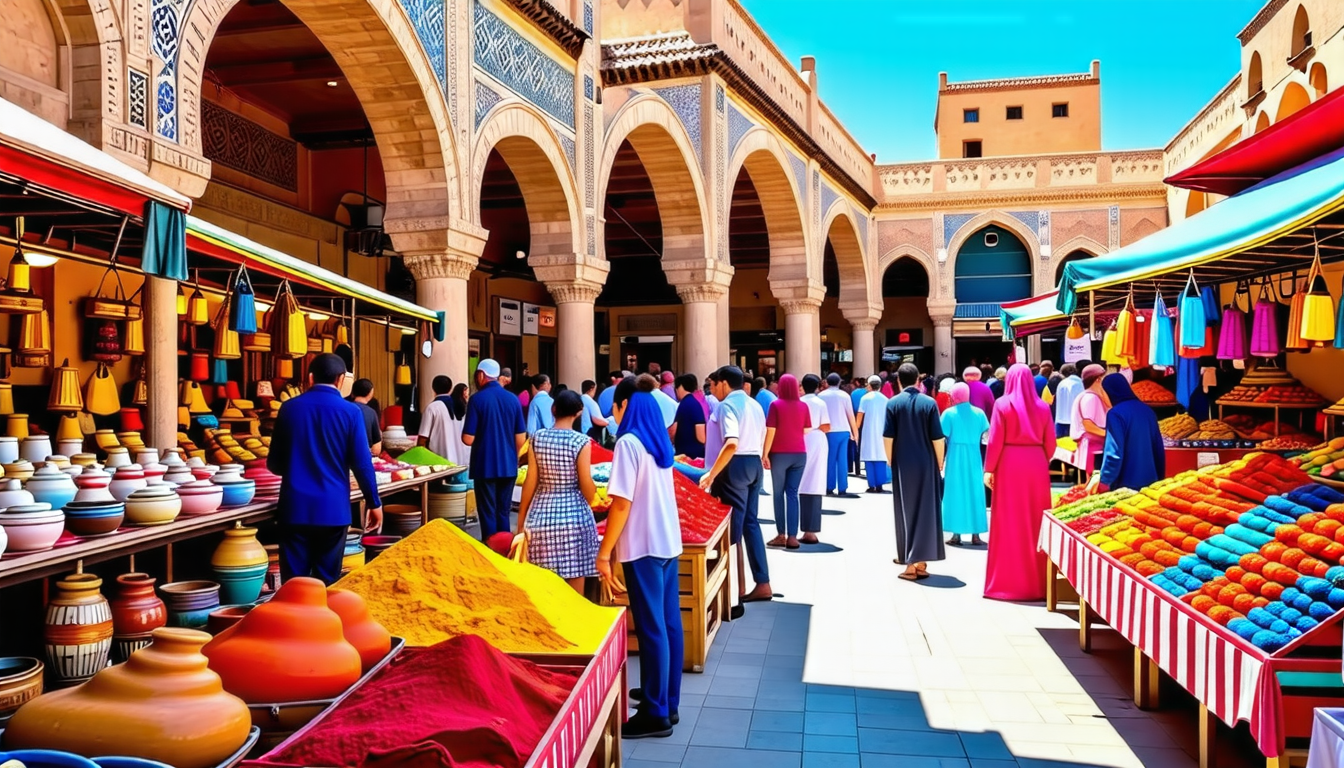 découvrez l'importance des souks dans la culture marocaine, véritables cœurs battants des villes, où se mêlent traditions, artisans locaux et échanges culturels. plongez dans l'univers fascinant de ces marchés animés, symboles de la richesse du patrimoine marocain.