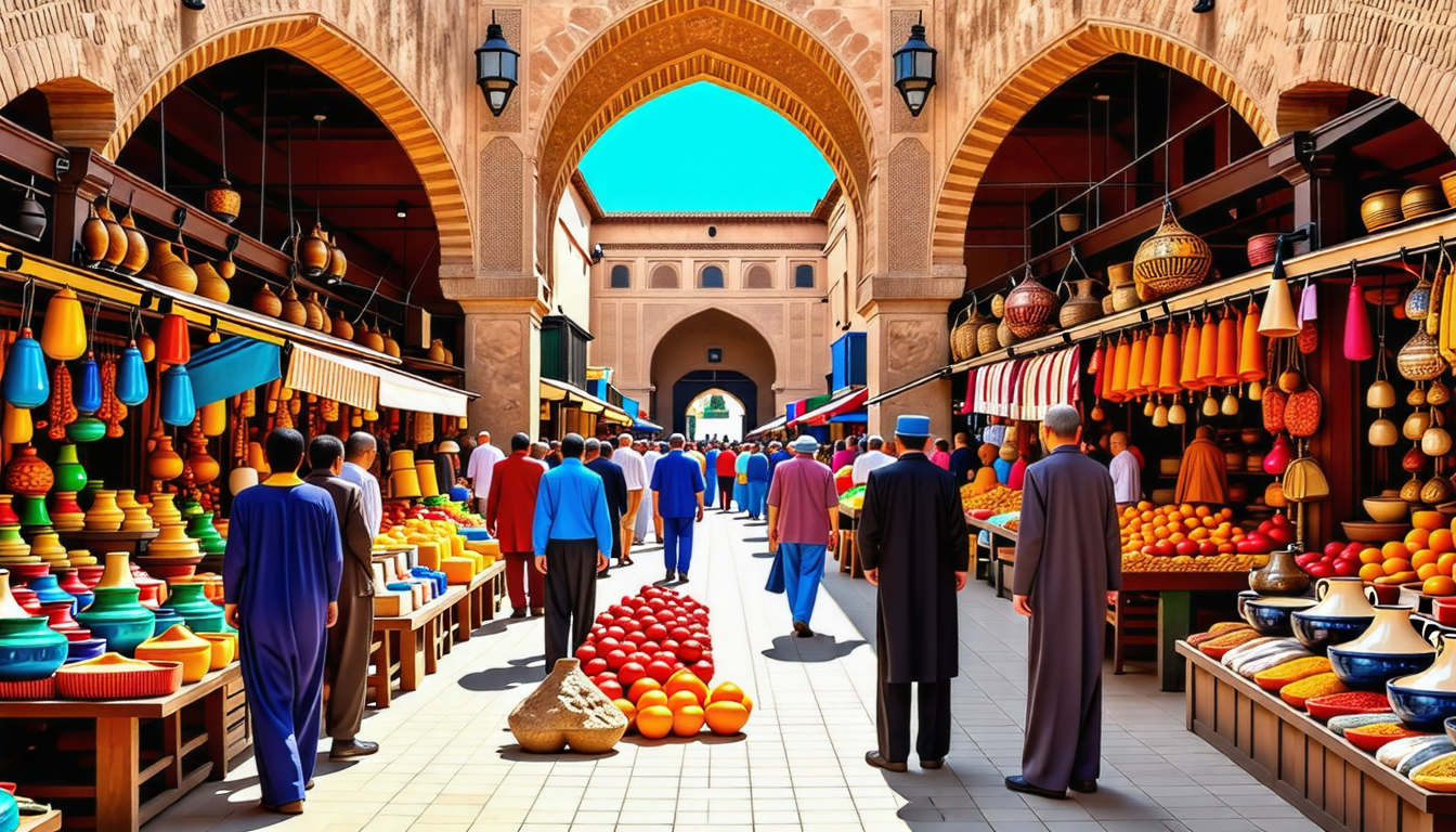 découvrez l'importance culturelle des souks marocains, véritables microcosmes de la vie locale, où se mêlent artisanat, traditions et rencontres. plongez dans cet univers coloré qui reflète l'âme du maroc.