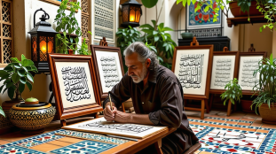 découvrez la riche tradition de la calligraphie arabe au maroc à travers ses différentes écoles, leurs styles uniques et l'importance culturelle de cet art millénaire. plongez dans l'univers fascinant des lettres arabes et leur impact sur l'identité marocaine.