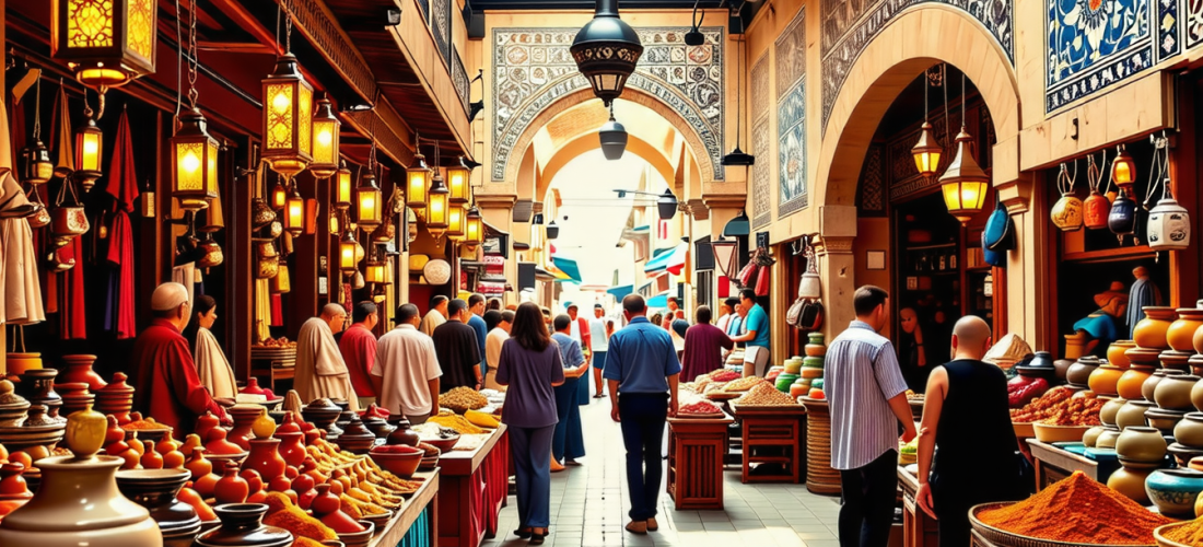 découvrez les secrets des souks marocains et apprenez à y faire des achats en toute confiance. explorez les marchés colorés, trouvez des trésors artisanaux et maîtrisez l'art de la négociation pour une expérience inoubliable au cœur du maroc.