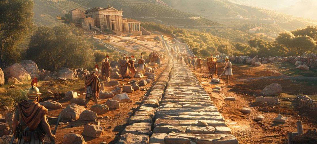 Why Roman roads was solid as Titans?